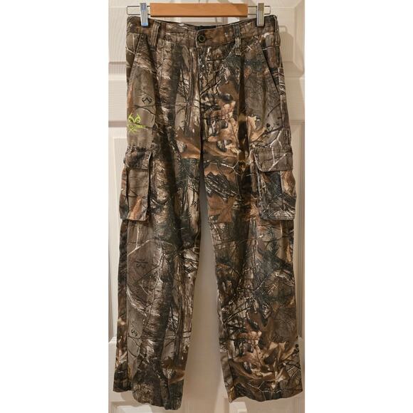 RealTree Xtra Camo Cargo Hunting Pants Boys XL - Picture 2 of 5